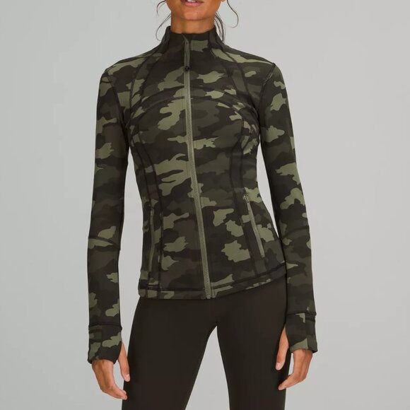 Lululemon Define Jacket -- Heritage Camo Olive -- Like New - Picture 1 of 6